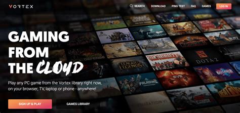 Cloud gaming services .